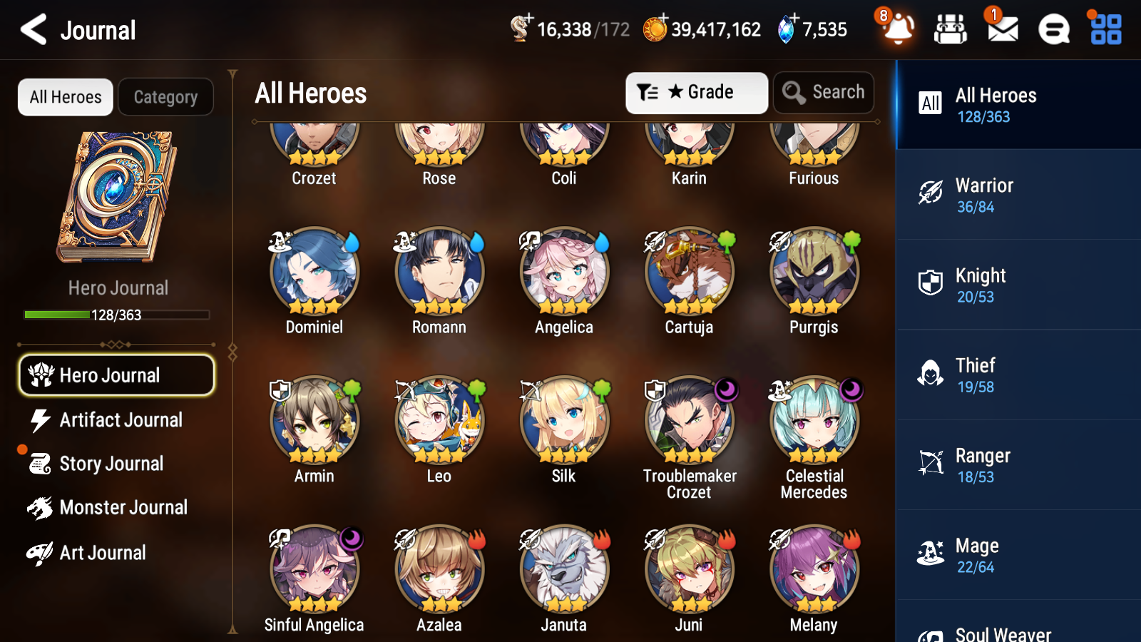 [GLOBAL] Epic 7 Seven 3ML 1LIM Arbiter Vildred Fairytale Tenebria Silver Blade Aramintha Urban Shadow Choux + ML pulls + 20 Speed + Name Starter Account-Mobile Games Starter