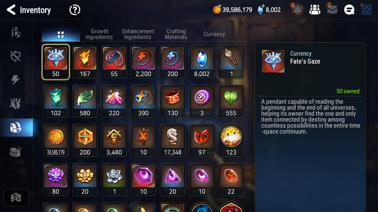[GLOBAL] Epic 7 Seven 3ML 1LIM Astromancer Elena Archdemon Briar Witch Iseria Ae-NingNing + ML pulls Mystics + 20 Speed + 4 Sets Gear + Name Starter Account-Mobile Games Starter