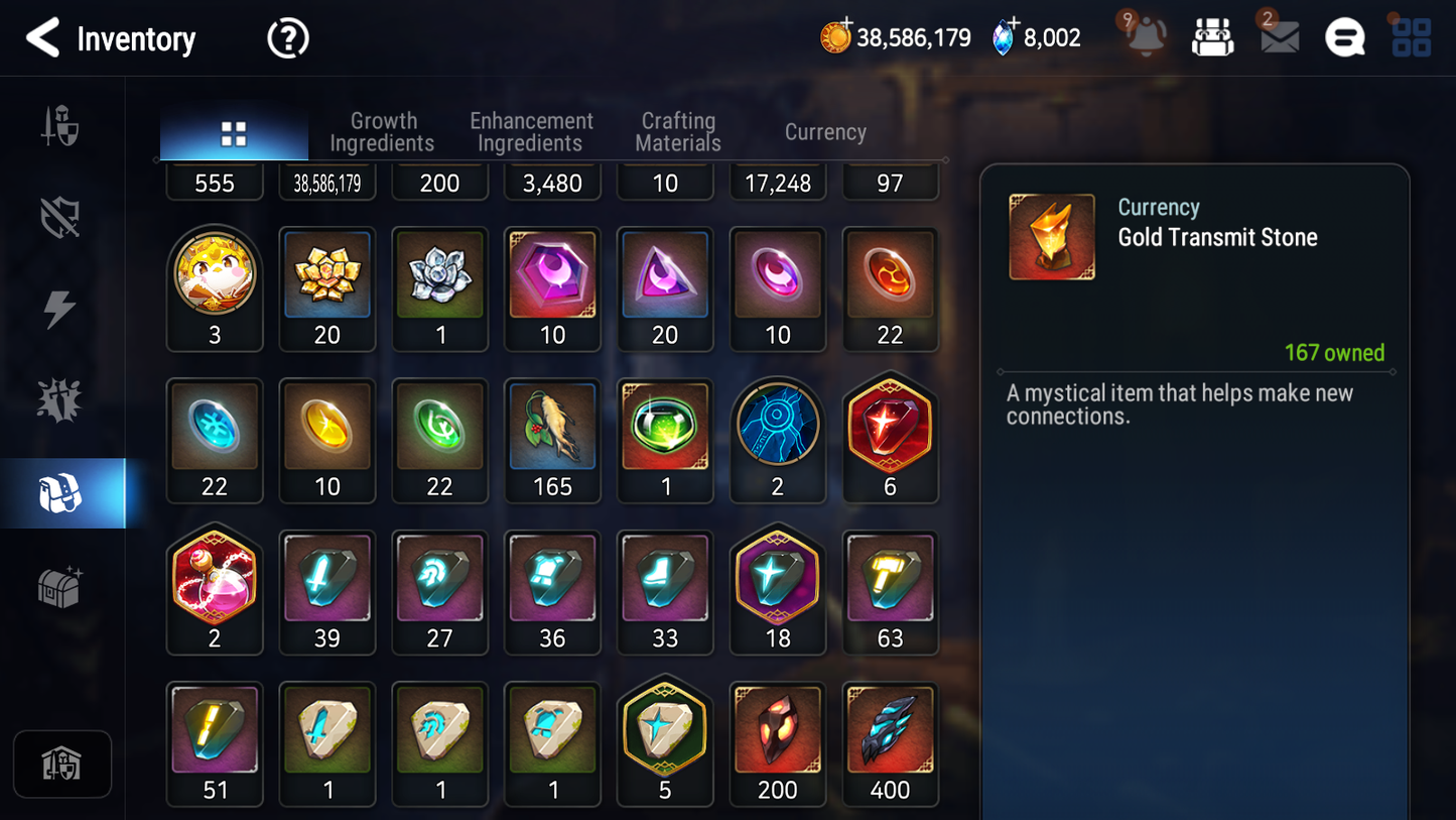 [GLOBAL] Epic 7 Seven 3ML 1LIM Astromancer Elena Archdemon Briar Witch Iseria Ae-NingNing + ML pulls Mystics + 20 Speed + Name Starter Account-Mobile Games Starter