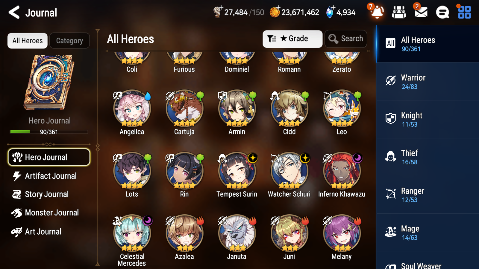 [GLOBAL] Epic 7 Seven 3ML 1LIM Lone Crescent Bellona Solitaria of Snow Blood Moon Haste + ML pulls + 20 Speed ++ Name Starter Account-Mobile Games Starter