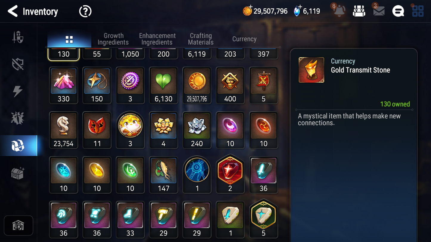 [GLOBAL] Epic 7 Seven 3ML 1LIM Lone Crescent Conqueror Lilias Closer Charles Rimuru + ML pulls + 20 Speed + Name Starter Account-Mobile Games Starter