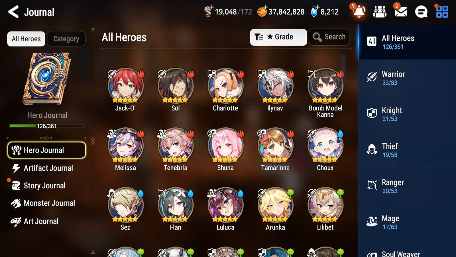 [GLOBAL] Epic 7 Seven 3ML 2LIM Maid Chloe Belian Mediator Kawerik Rimuru Jack + ML pulls mystics + 20 Speed + Name Starter Account-Mobile Games Starter