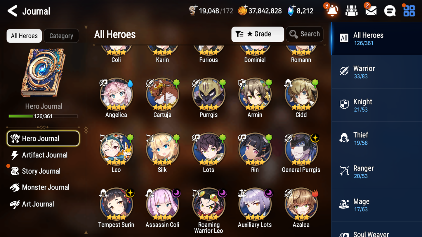 [GLOBAL] Epic 7 Seven 3ML 2LIM Maid Chloe Belian Mediator Kawerik Rimuru Jack + ML pulls mystics + 20 Speed + Name Starter Account-Mobile Games Starter