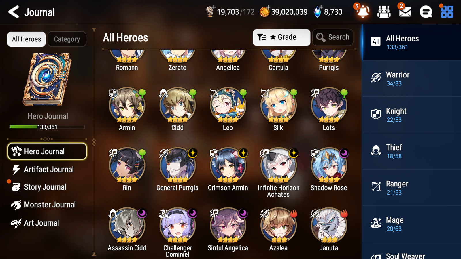 [GLOBAL] Epic 7 Seven 3ML 2LIM New Moon Luna Faithless Lidica Operator Sigret Rimuru + ML pulls + 20 Speed + Name Starter Account-Mobile Games Starter