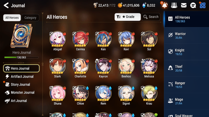 [GLOBAL] Epic 7 Seven 3ML 2LIM Rem Fallen Cecilia Ruele of light Architect Laika Amid Angel Angelica + ML pulls + 20 Speed + Name Starter Account-Mobile Games Starter