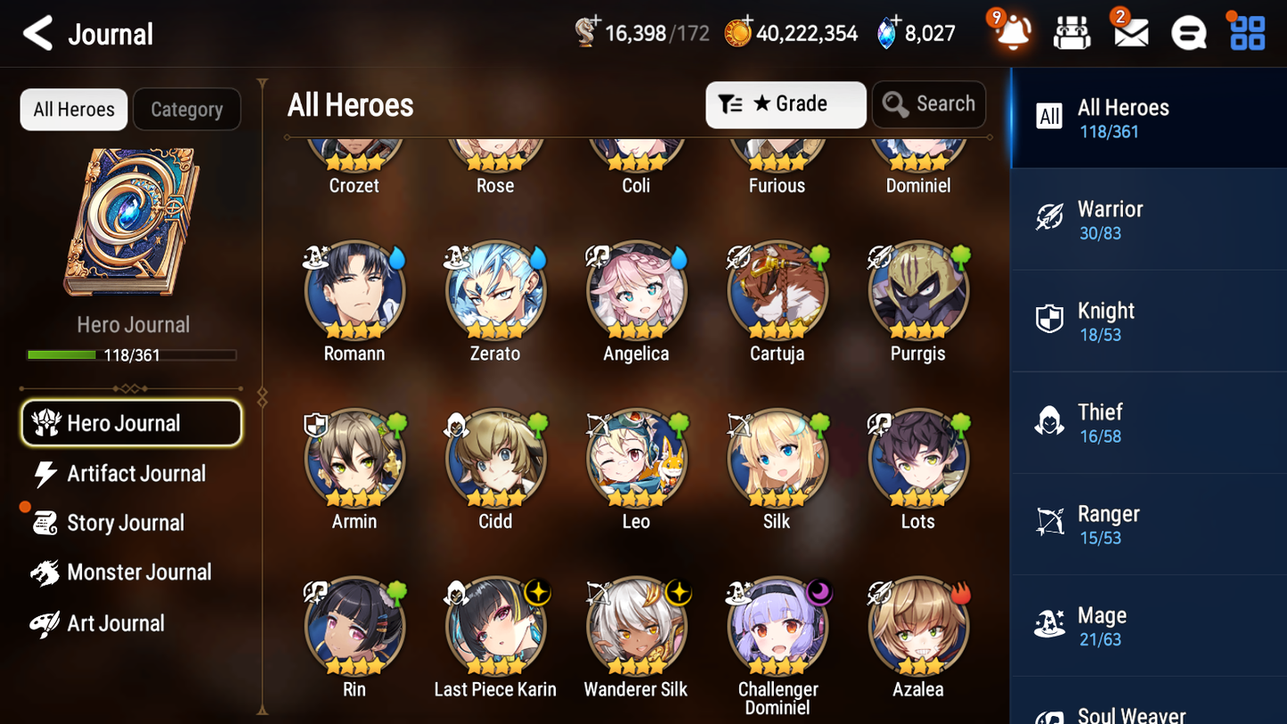 [GLOBAL] Epic 7 Seven 3ML 2LIM Rimuru Fairytale Tenebria Maid Chloe New Moon Luna Apocalypse Ravi+ ML pulls + 20 Speed + Name Starter Account-Mobile Games Starter