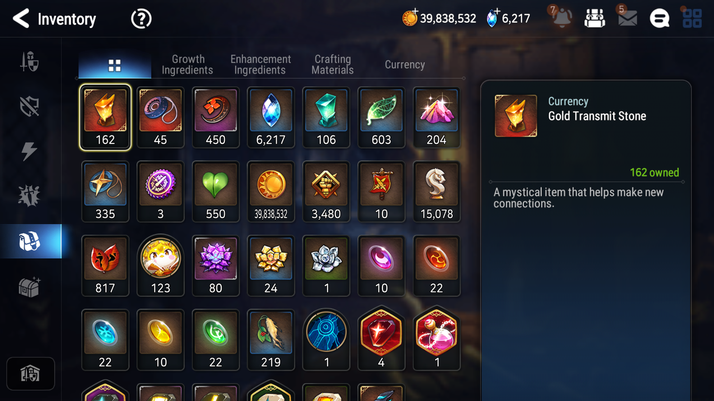 [GLOBAL] Epic 7 Seven 3ML 2LIM Shepherd of the Dark Diene Sea Phantom Politis Rimuru Fairytale Tenebria Blood Moon Haste + ML pulls + 20 Speed + 4 Sets Gear + Name Starter Account-Mobile Games Starter