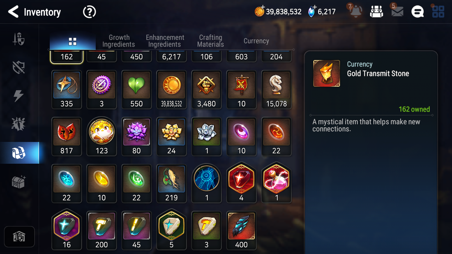 [GLOBAL] Epic 7 Seven 3ML 2LIM Shepherd of the Dark Diene Sea Phantom Politis Rimuru Fairytale Tenebria Blood Moon Haste + ML pulls + 20 Speed + 4 Sets Gear + Name Starter Account-Mobile Games Starter