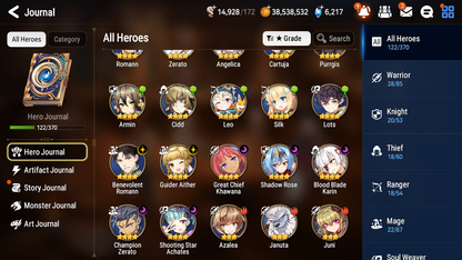 [GLOBAL] Epic 7 Seven 3ML 2LIM Shepherd of the Dark Diene Sea Phantom Politis Rimuru Fairytale Tenebria Blood Moon Haste + ML pulls + 20 Speed + Name Starter Account-Mobile Games Starter