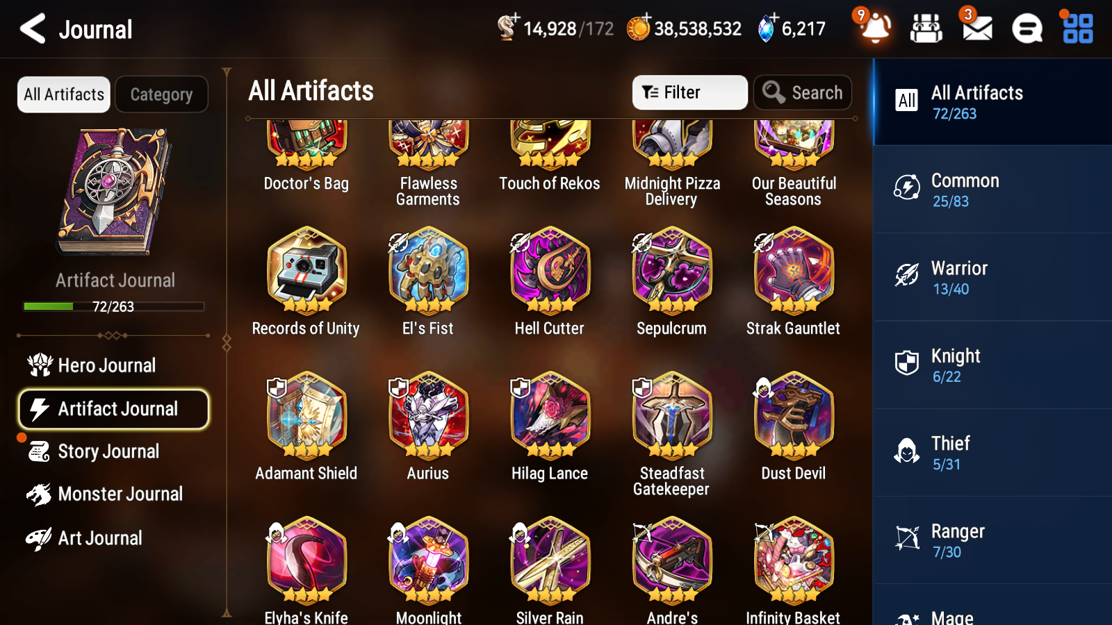 [GLOBAL] Epic 7 Seven 3ML 2LIM Shepherd of the Dark Diene Sea Phantom Politis Rimuru Fairytale Tenebria Blood Moon Haste + ML pulls + 20 Speed + Name Starter Account-Mobile Games Starter