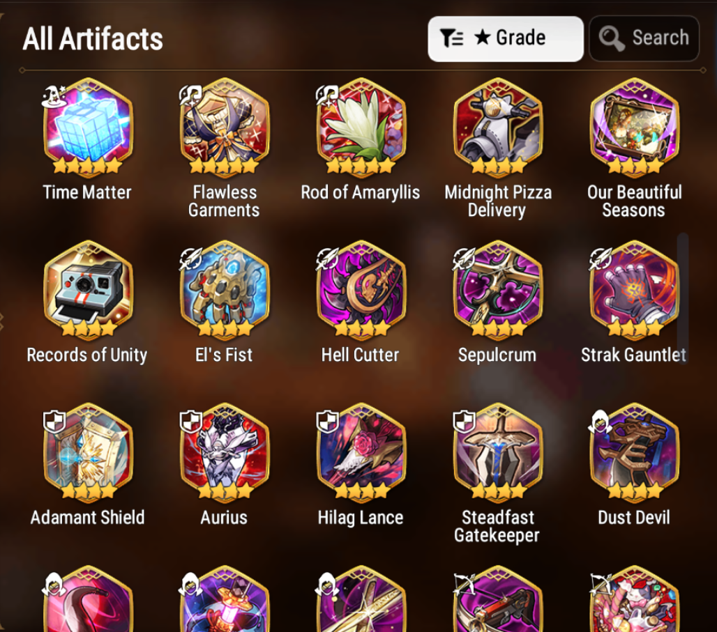 [GLOBAL] Epic 7 Seven 2ML Witch of the Mere Tenebria Last Rider Krau Rimuru Jack Angel Angelica + ML pulls +Name Starter Account-Mobile Games Starter