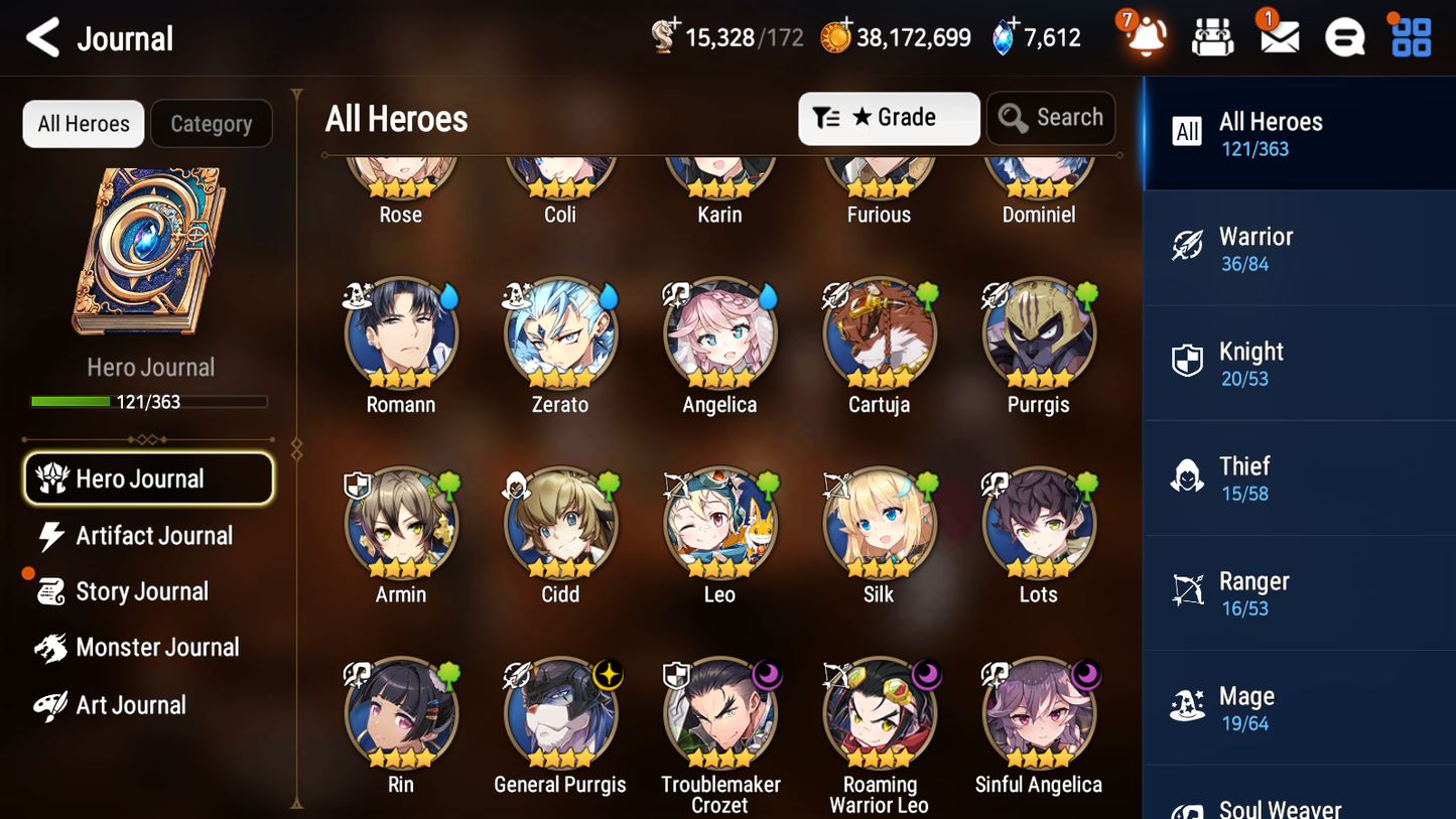 [GLOBAL] Epic 7 Seven 3ML 3LIM Frieren+Artifact + Belian Conqueror Lilias Martial Artist Ken Festive Eda + 37ML pulls 2000Mystics+20 Speed + Name Starter Account-Mobile Games Starter