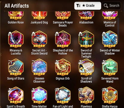[GLOBAL] Epic 7 Seven 3ML 3LIM Frieren+Artifact + Belian Conqueror Lilias Martial Artist Ken Festive Eda + 37ML pulls 2000Mystics+20 Speed + Name Starter Account-Mobile Games Starter