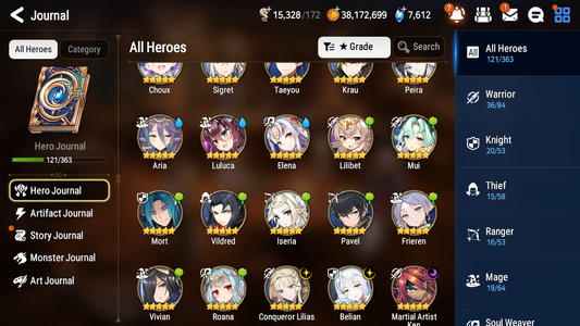 [GLOBAL] Epic 7 Seven 3ML 3LIM Frieren+Artifact + Belian Conqueror Lilias Martial Artist Ken Festive Eda + 37ML pulls 2000Mystics+20 Speed + Name Starter Account-Mobile Games Starter
