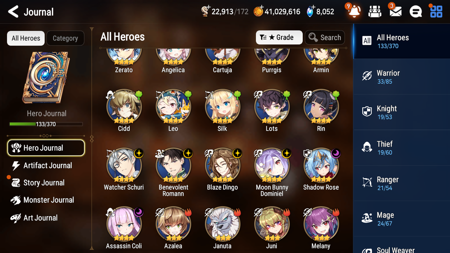 [GLOBAL] Epic 7 Seven 3ML 3LIM Shepherd of the Dark Diene Fairytale Tenebria Rem Fallen Cecilia Solitaria + ML pulls + 20 Speed + Name Starter Account-Mobile Games Starter