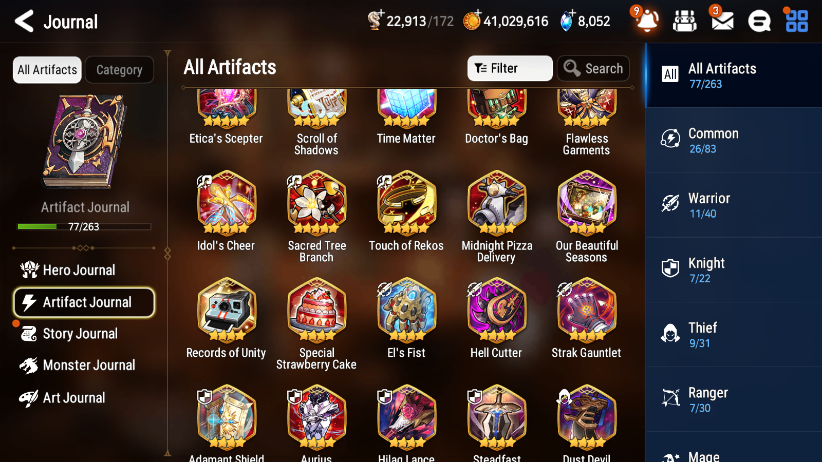 [GLOBAL] Epic 7 Seven 3ML 3LIM Shepherd of the Dark Diene Fairytale Tenebria Rem Fallen Cecilia Solitaria + ML pulls + 20 Speed + Name Starter Account-Mobile Games Starter