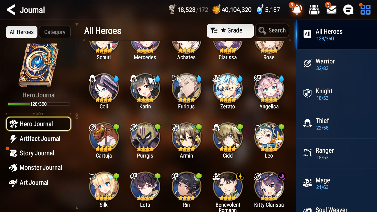 [GLOBAL] Epic 7 Seven 3ML 3LIM Spirit Eye Celine Briar Witch Iseria Basar Jack Festive Eda Ocean Breeze Luluca + ML pulls + 20 Speed Starter Account-Mobile Games Starter