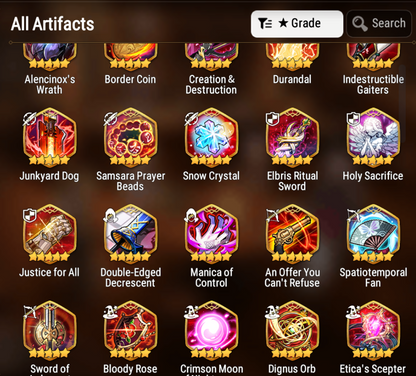 [GLOBAL] Epic 7 Seven 3ML Abyssal Yufine Sea Phantom Politis Laika Rem+ ML pulls + Name Starter Account-Mobile Games Starter