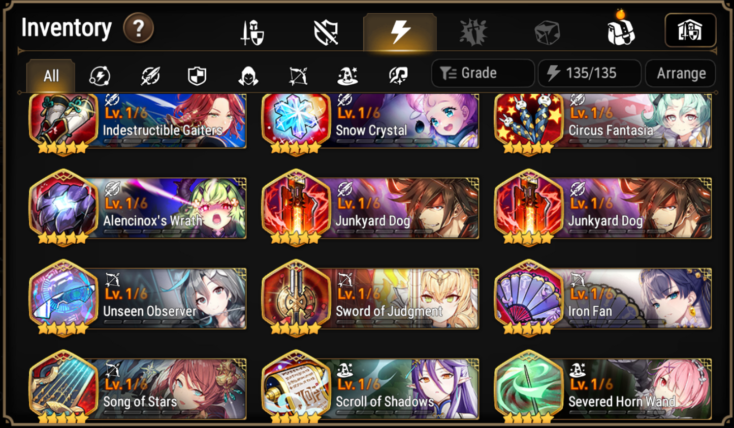 [Global] Epic 7 Seven 3ML Arbiter Vildred Fallen Cecilia Specimen Sez Angel of Light Angelica+Name Starter Account-Mobile Games Starter