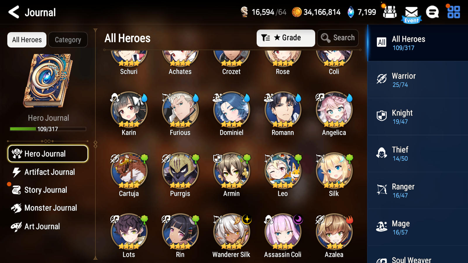 [Global] Epic 7 Seven 3ML Belian Ambitious Tywin Maid Chloe +Name Starter Account-Mobile Games Starter