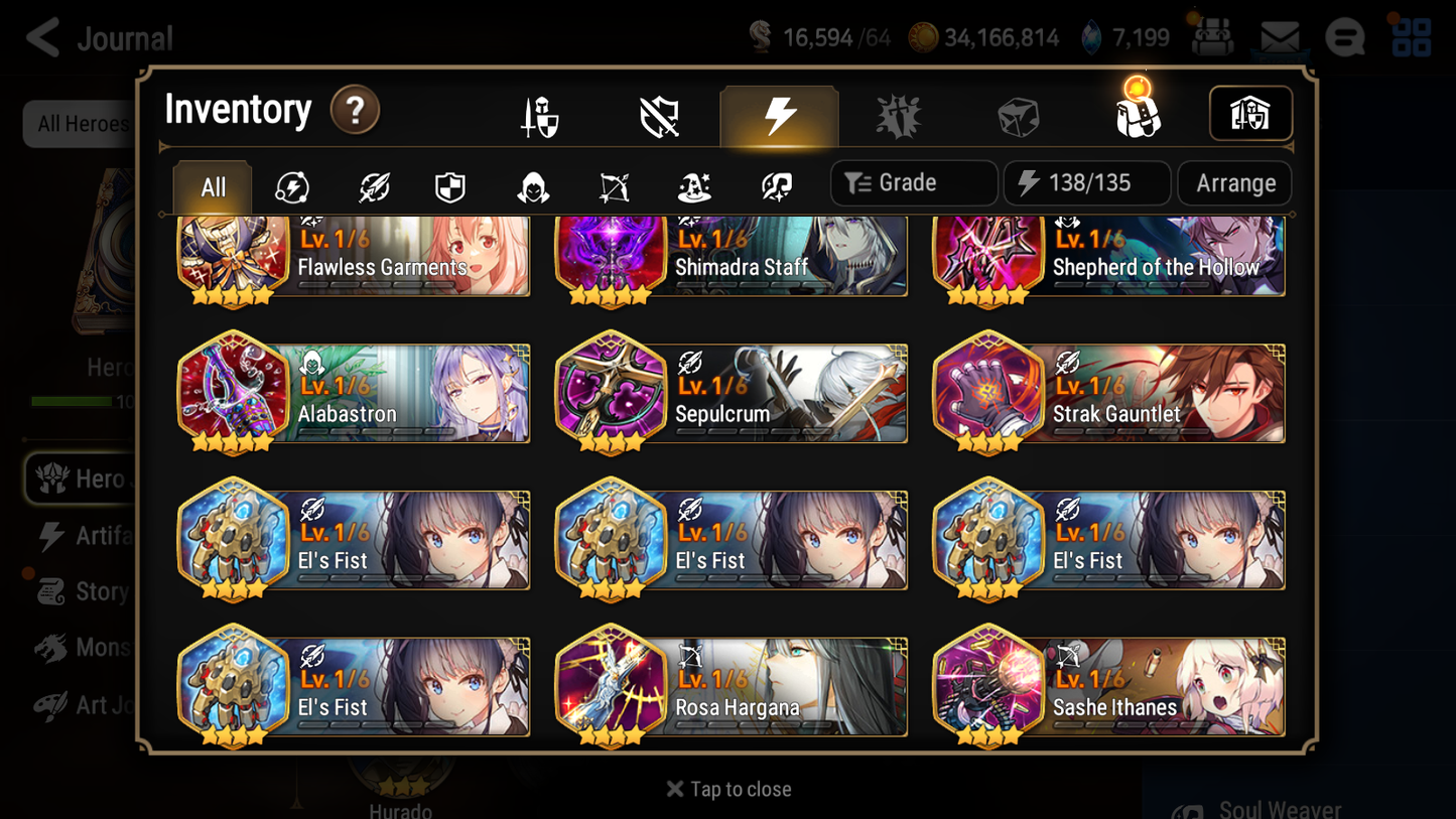 [Global] Epic 7 Seven 3ML Belian Ambitious Tywin Maid Chloe +Name Starter Account-Mobile Games Starter