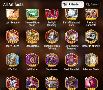 [Global] Epic 7 Seven 3ML Belian Apocalypse Ravi Faithless Lidica Amid + Name Starter Account-Mobile Games Starter