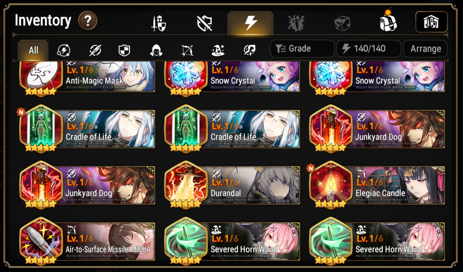 [Global] Epic 7 Seven 3ML Belian Faithless Lidica Ruele of light +Name Starter Account-Mobile Games Starter