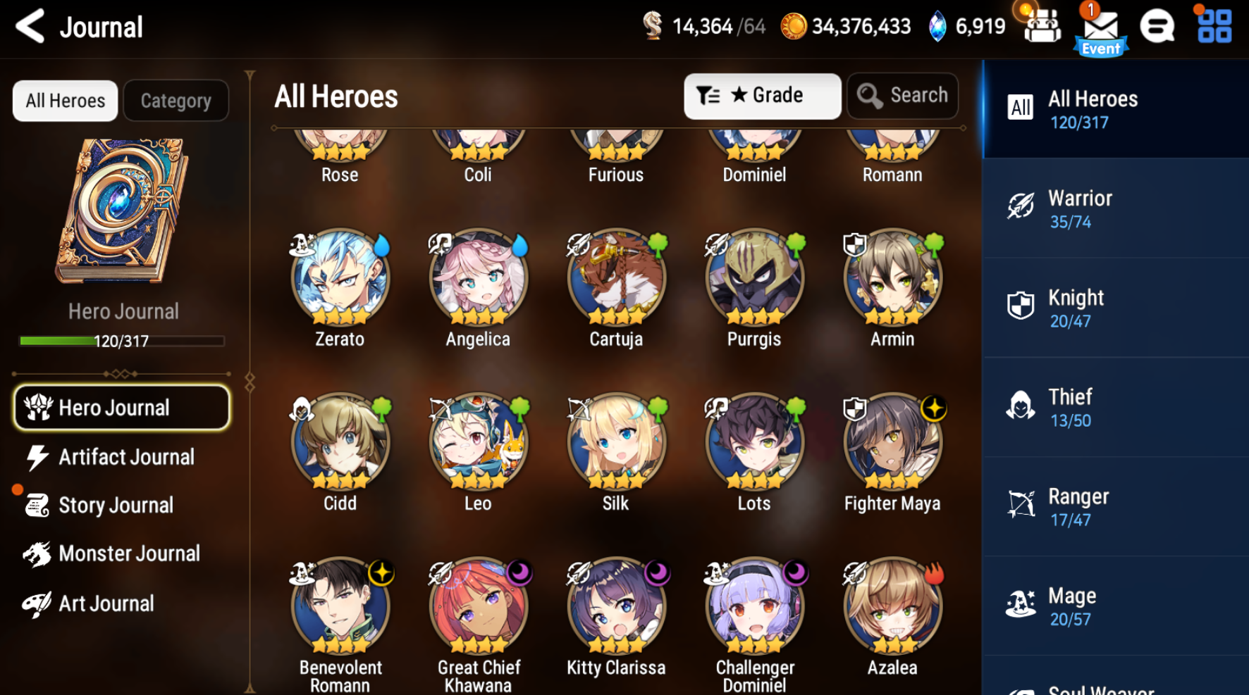 [Global] Epic 7 Seven Belian Little Queen Charlotte Pirate Captain Flan Amid Jack + Name Starter Account-Mobile Games Starter