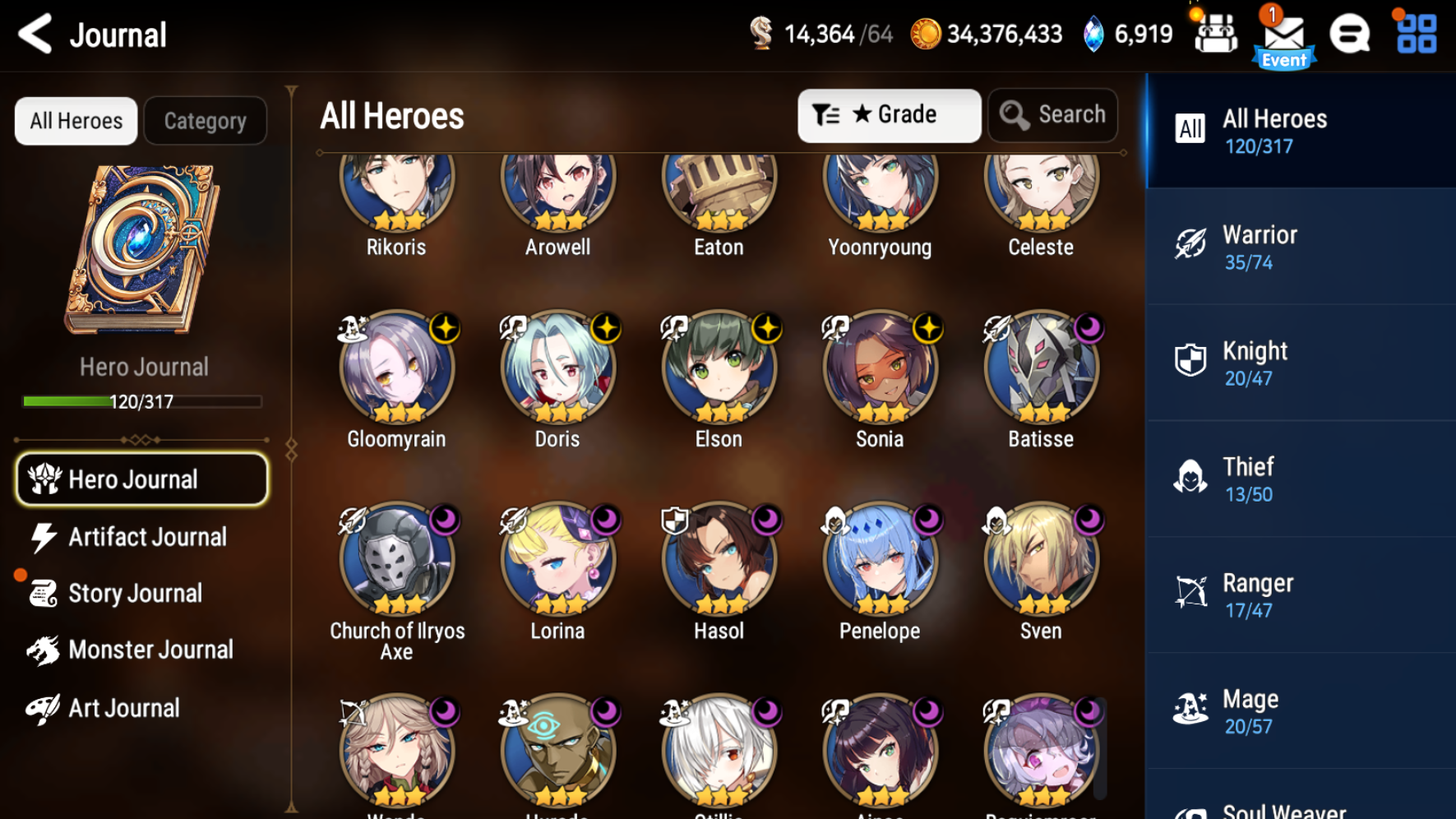 [Global] Epic 7 Seven Belian Little Queen Charlotte Pirate Captain Flan Amid Jack + Name Starter Account-Mobile Games Starter