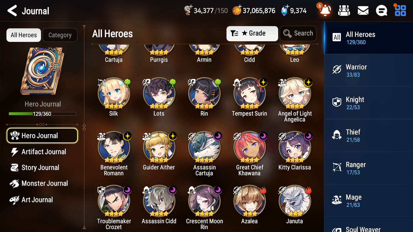 [GLOBAL] Epic 7 Seven 3ML Belian Zio Commander Pavel Benimaru + 55ML pulls +20 Speed +Name Starter Account-Mobile Games Starter