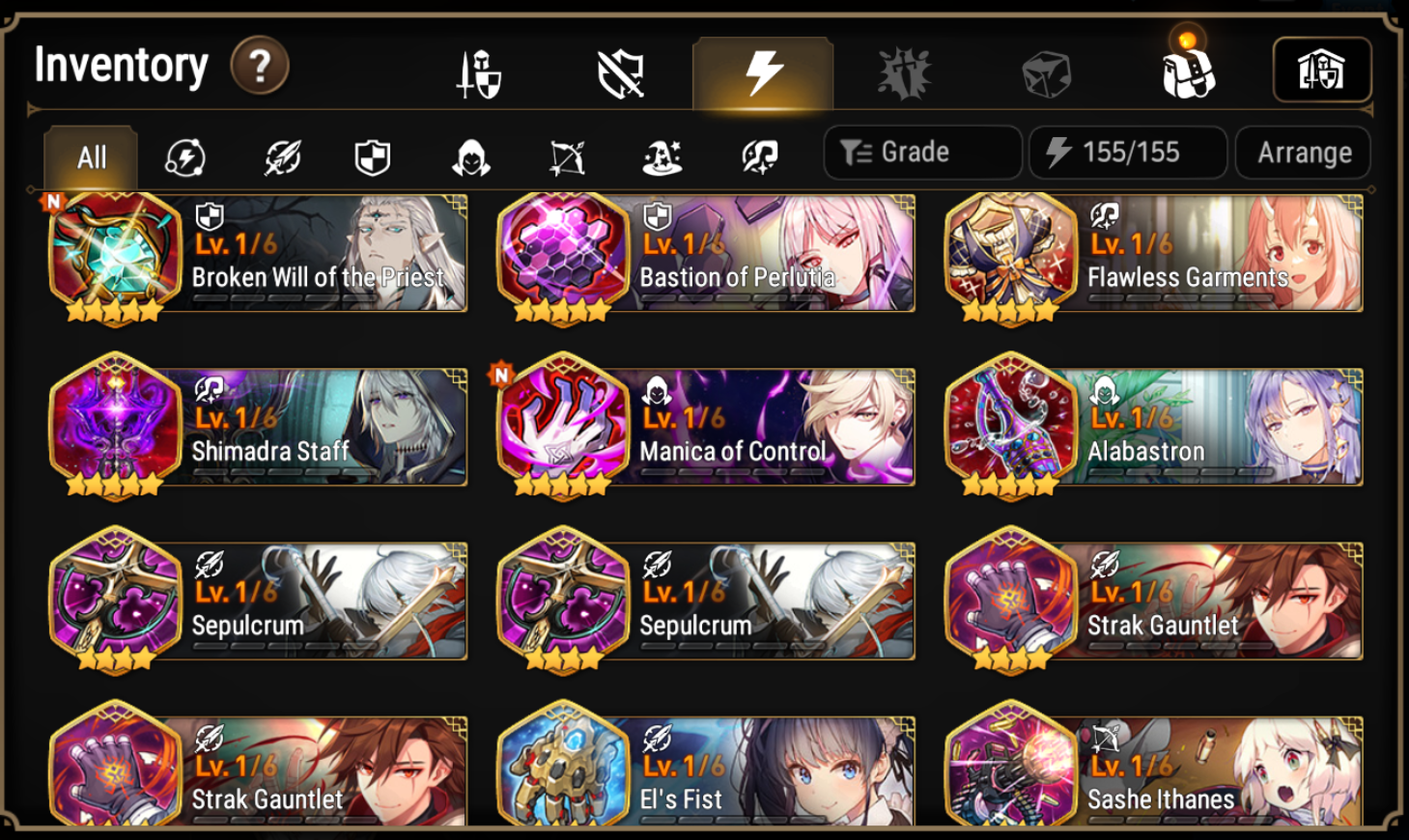 [Global] Epic 7 Seven 3ML Conqueror Lilias Maid Chloe Fairytale Tenebria +Name Starter Account-Mobile Games Starter