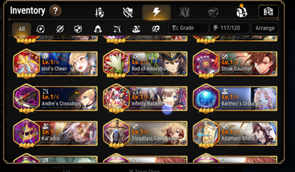 [Global] Epic 7 Seven 3ML Conqueror Lilias Operator Sigret Silver Blade Aramintha + Pulls +Name Starter Account-Mobile Games Starter