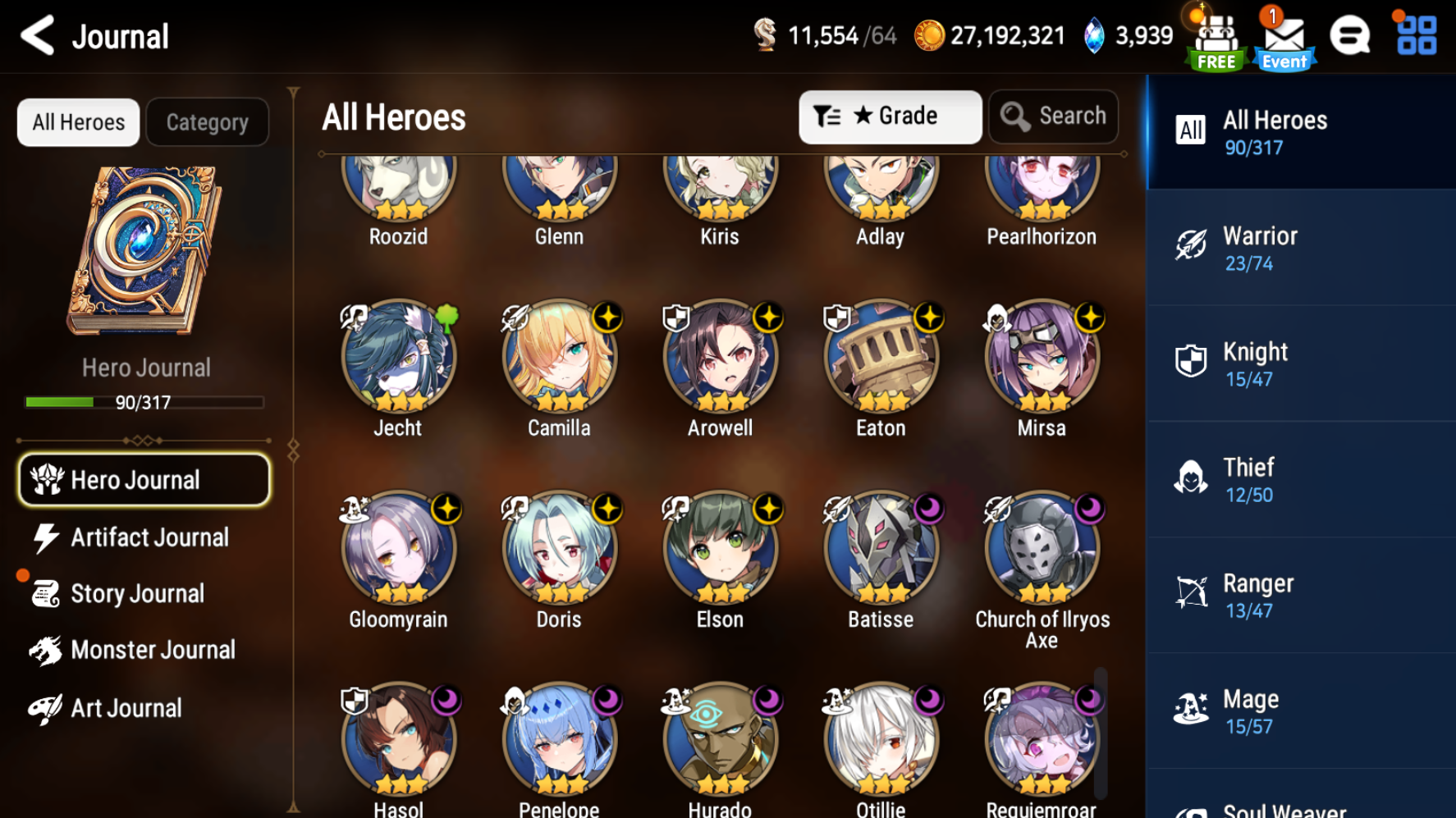 [Global] Epic 7 Seven 3ML Conqueror Lilias Rem Remnant Violet +Name Starter Account-Mobile Games Starter