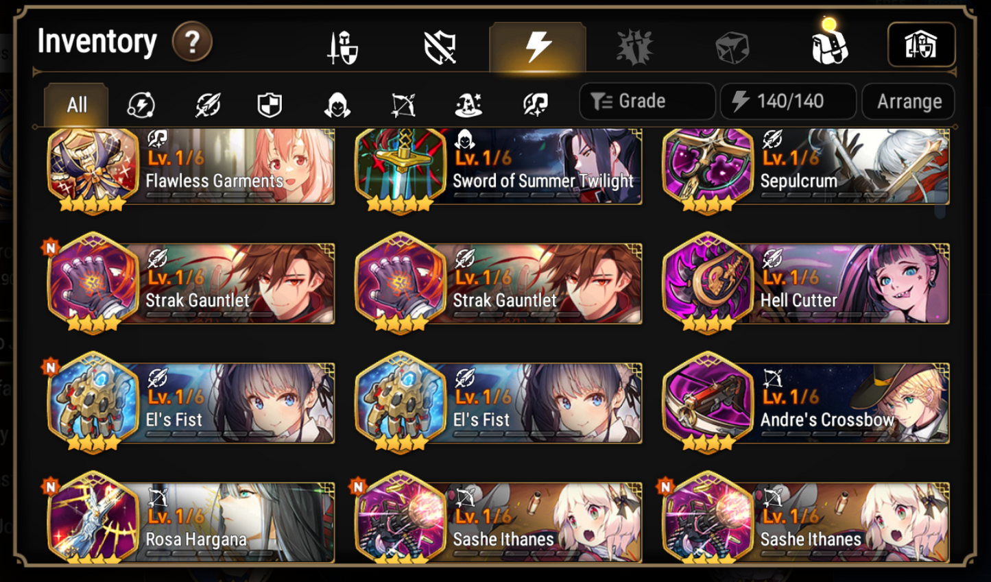 [Global] Epic 7 Seven 3ML Conqueror Lilias Rem Remnant Violet +Name Starter Account-Mobile Games Starter