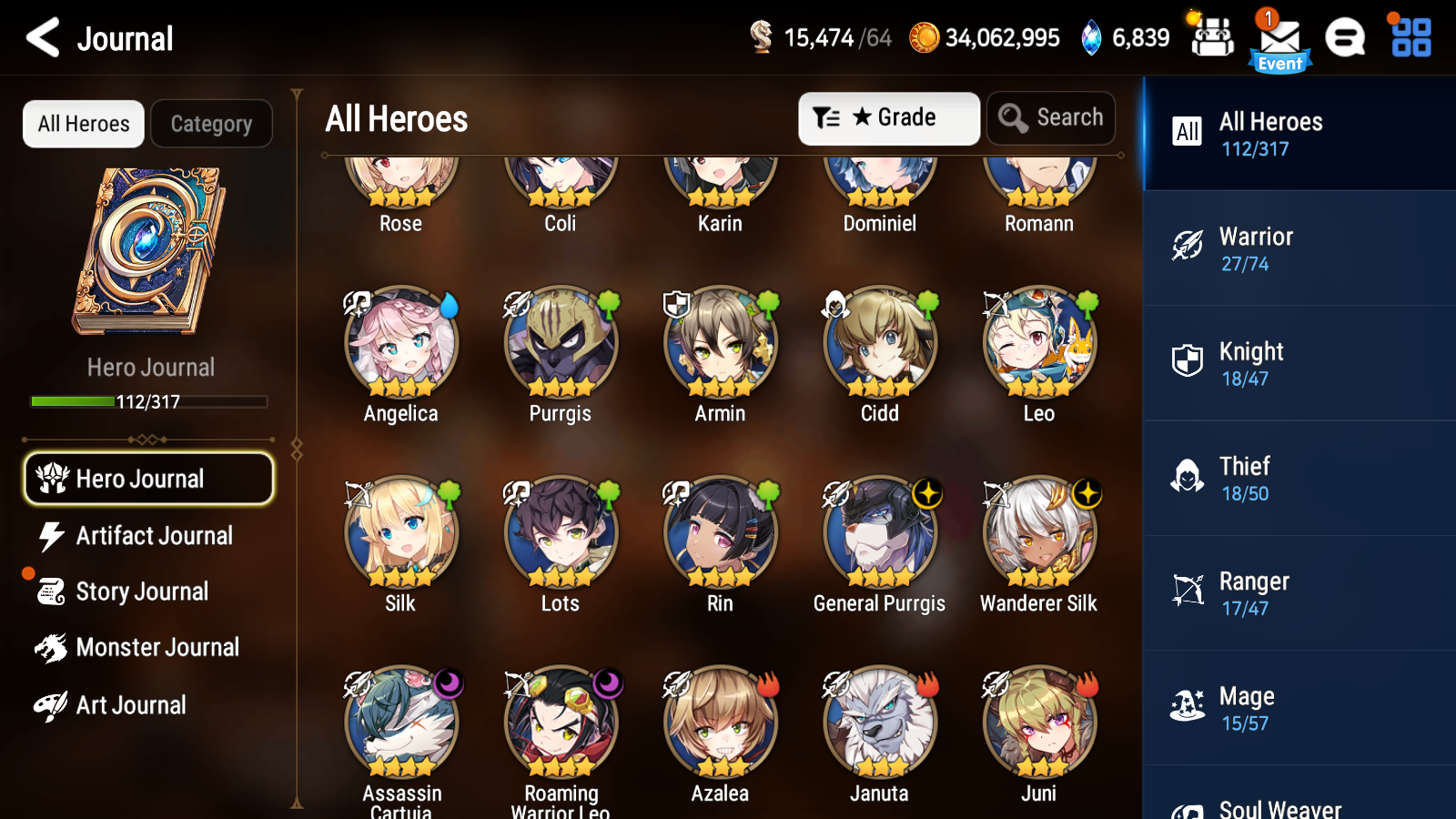 [Global] Epic 7 Seven 3ML Fairytale Tenebria Little Queen Charlotte Dark Corvus Charles +Name Starter Account-Mobile Games Starter