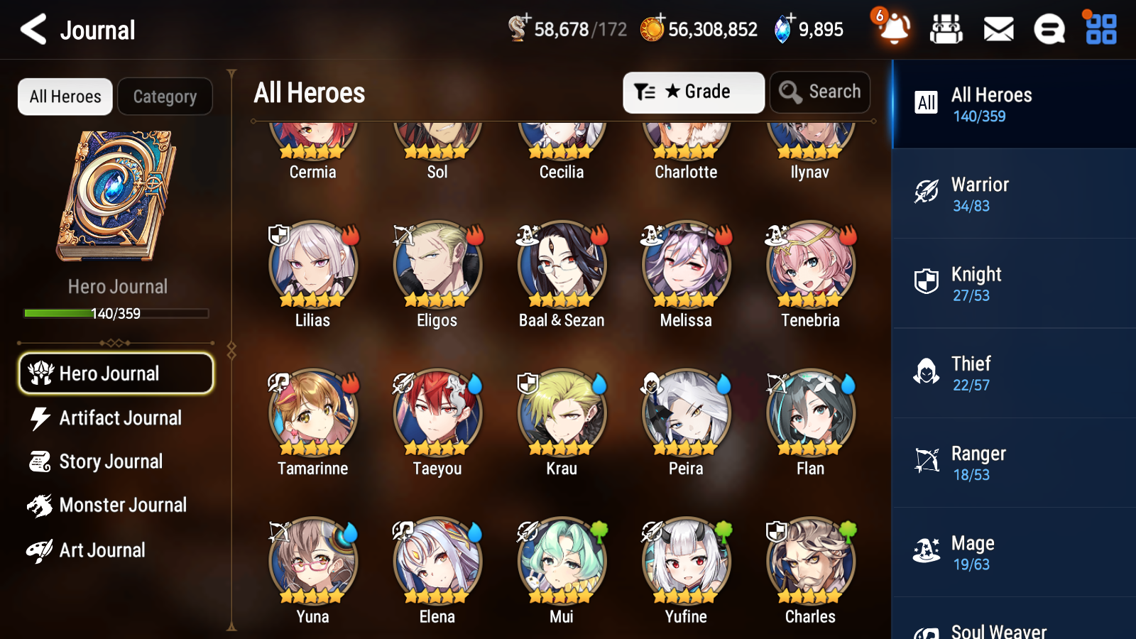 [GLOBAL] Epic 7 Seven 3ML Lady of the Scales Empyrean Ilynav + Rinak + artifact + Last Rider Krau + 65ML pulls 10k skystones +20 speed+ Name Starter Account-Mobile Games Starter