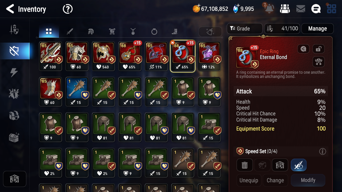 [GLOBAL] Epic 7 Seven 3ML Lady of the Scales Empyrean Ilynav + Rinak + artifact + Last Rider Krau + 79ML pulls 10k skystones +2x 20 speed+ Luna Skin+ Name Starter Account-Mobile Games Starter
