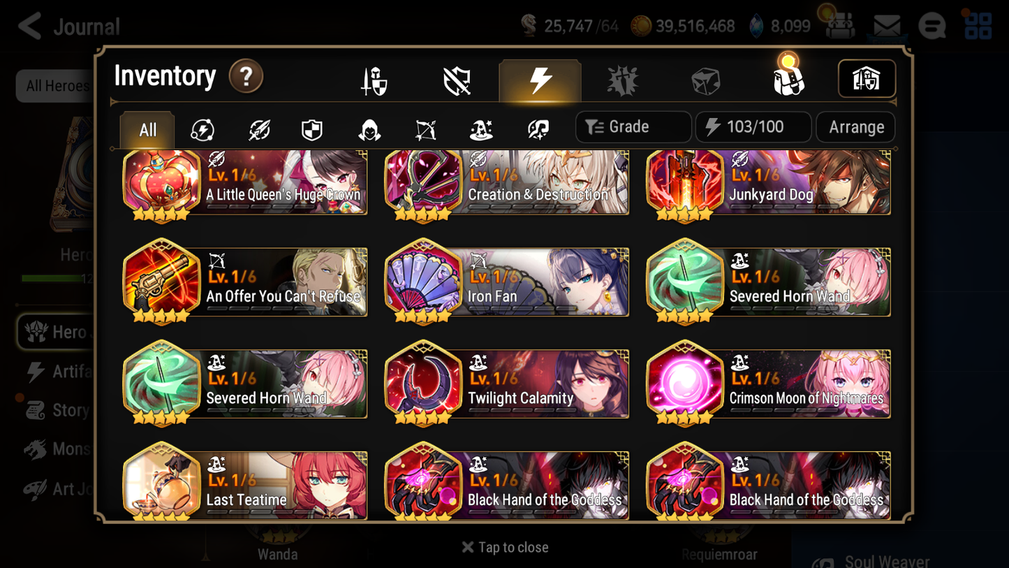 [Global] Epic 7 Seven 3ML Navy Captain Landy Belian Martial Artist Ken + ~34ML summon Name Starter Account-Mobile Games Starter