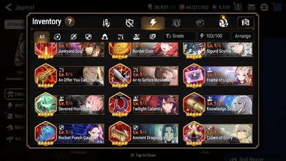 [Global] Epic 7 Seven 3ML Navy Captain Landy Conqueror Lilia Solitaria of the Snow Name Starter Account-Mobile Games Starter