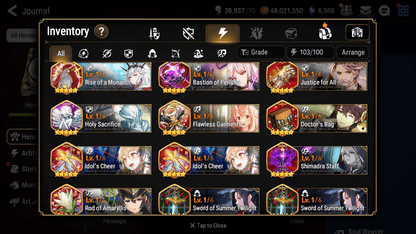 [Global] Epic 7 Seven 3ML Navy Captain Landy Conqueror Lilia Solitaria of the Snow Name Starter Account-Mobile Games Starter