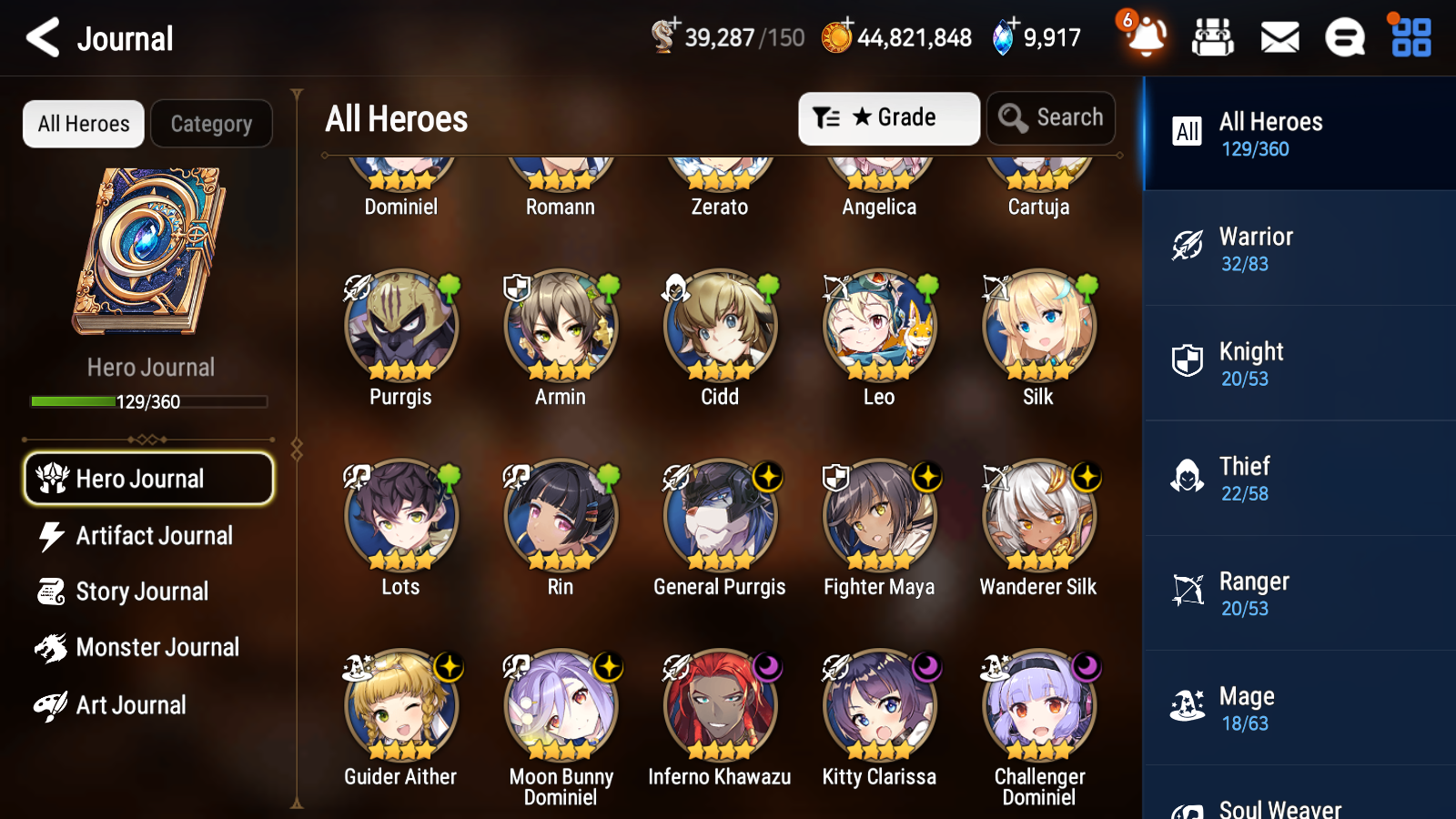 [GLOBAL] Epic 7 Seven 3ML Navy Captain Landy Remnant Violet Astromancer Elena + 57ML pulls +20 Speed Name Starter Account-Mobile Games Starter