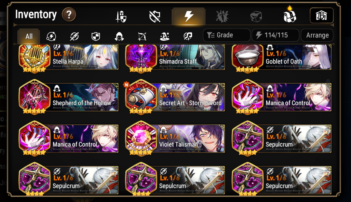 [GLOBAL] Epic 7 Seven Navy Captain Landy Astromancer Elena + 43 ML pulls +Name Starter Account-Mobile Games Starter