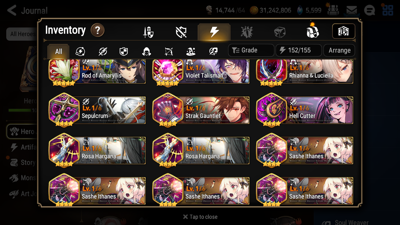 [Global] Epic 7 Seven 3ML Operator Sigret Closer Charles Architect Laika Byblis+ Name Starter Account-Mobile Games Starter