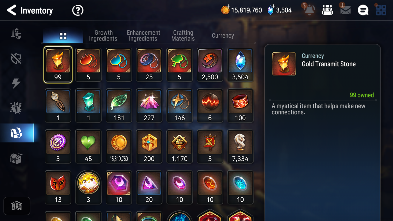 [GLOBAL] Epic 7 Seven 3ML Operator Sigret Specter Tenebria Blood Moon Haste + ML pulls + 20 Speed + Name Starter Account-Mobile Games Starter