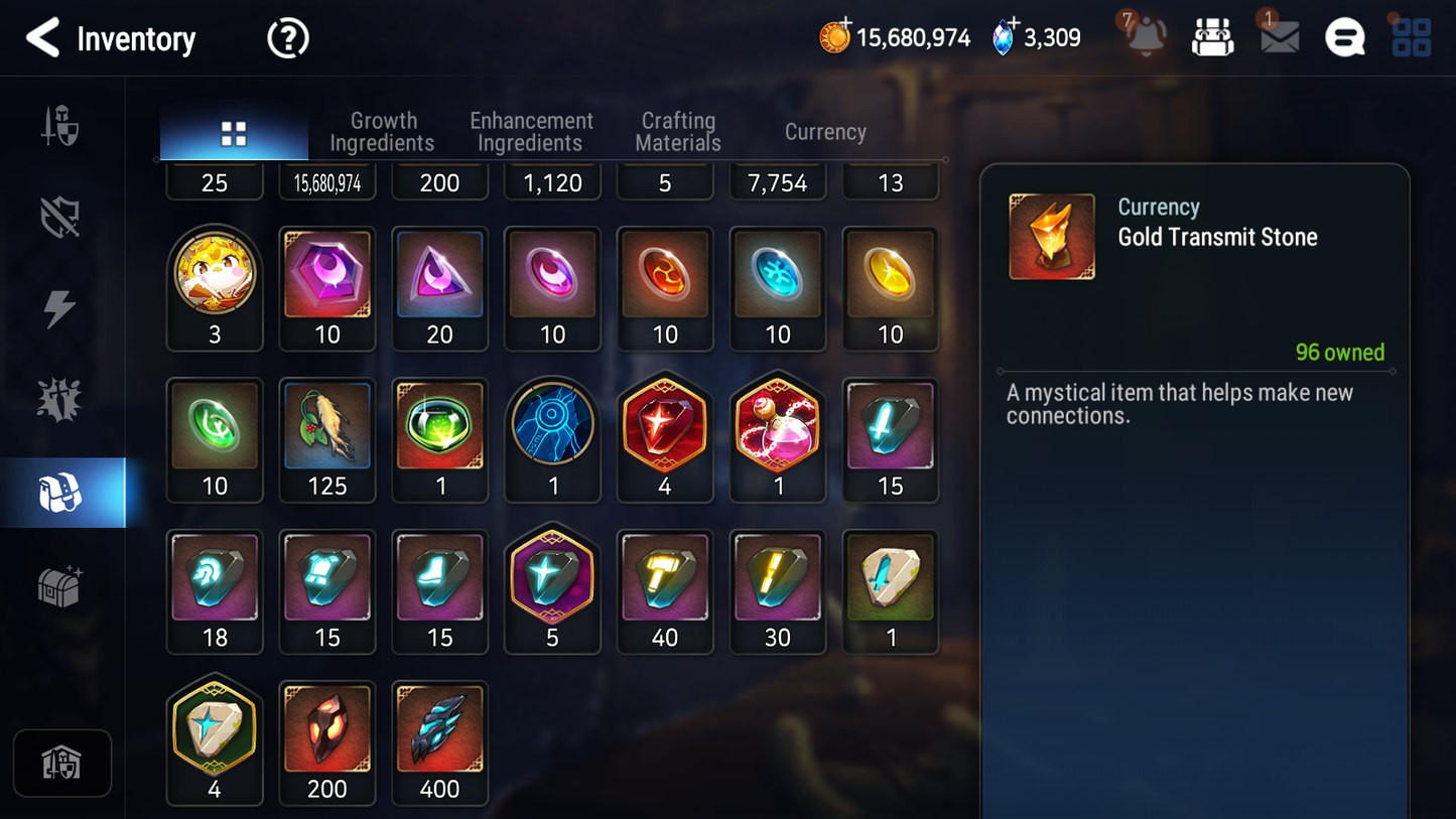 [GLOBAL] Epic 7 Seven 3ML Requiem Roana Arbiter Vildred Dark Corvus + ML pulls + 20 Speed + Name Starter Account-Mobile Games Starter