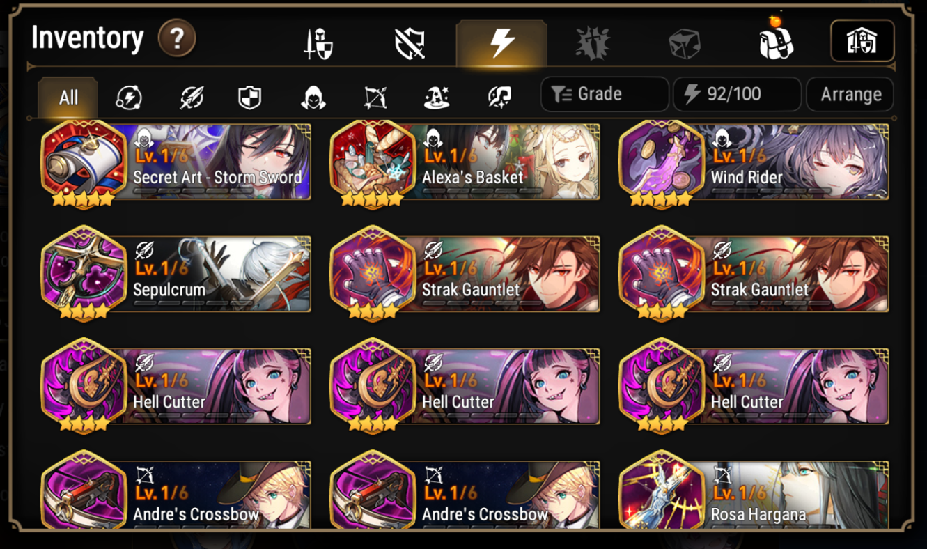 [Global] Epic 7 Seven 3ML Requiem Roana Last Rider Krau Little Queen Charlotte + ML pulls+Name Starter Account-Mobile Games Starter