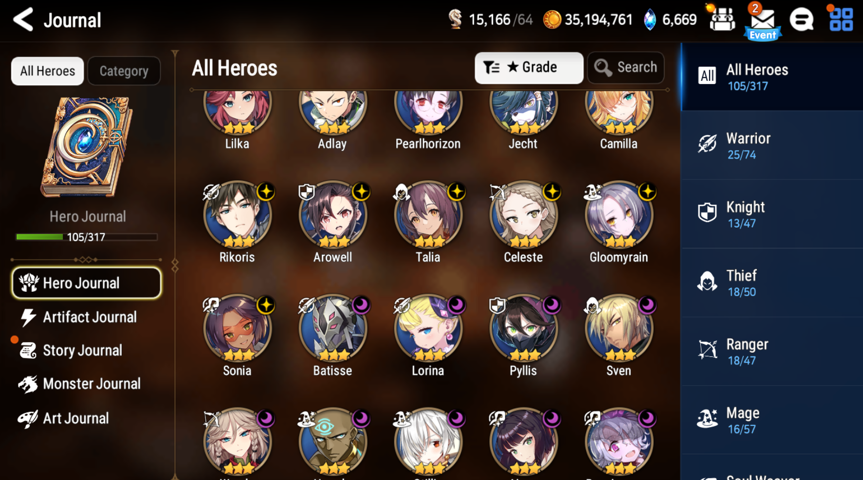 [Global] Epic 7 Seven 3ML Specter Tenebria Ambitious Tywin Blood Moon Haste Jack Rem + Name Starter Account-Mobile Games Starter