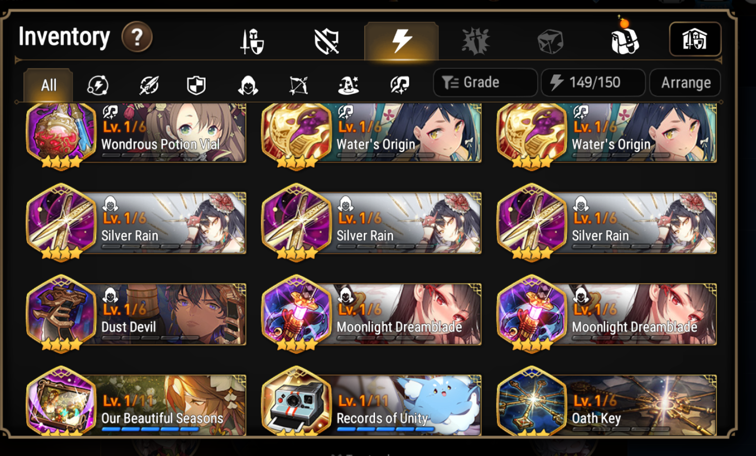 [Global] Epic 7 Seven 3ML Specter Tenebria Ambitious Tywin Blood Moon Haste Jack Rem + Name Starter Account-Mobile Games Starter