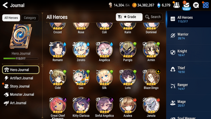 [Global] Epic 7 Seven 3ML Specter Tenebria Silver Blade Aramintha Designer Lilibet Name Starter Account-Mobile Games Starter