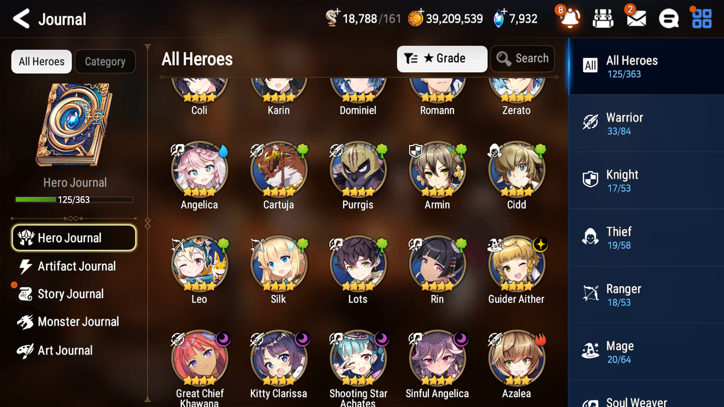 [GLOBAL] Epic 7 Seven 4ML 1LIM Belian Top Model Luluca Solitaria of Snow Commander Pavel + ML pulls + 20 Speed +Name Starter Account-Mobile Games Starter
